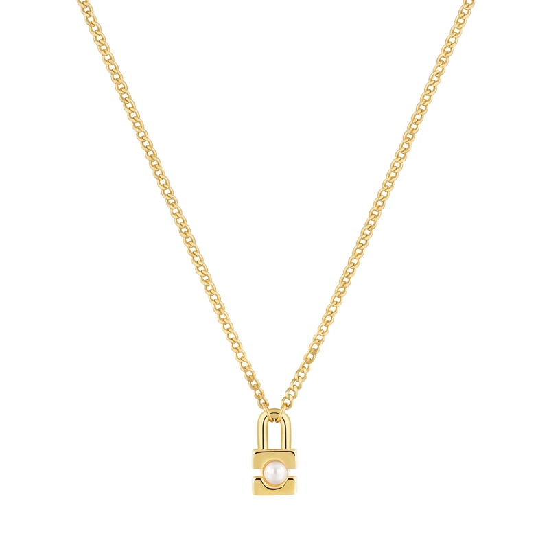 Ania Haie Mittellange Halskette 925er Sterlingsilber Pearl Drop silber(Image 2)