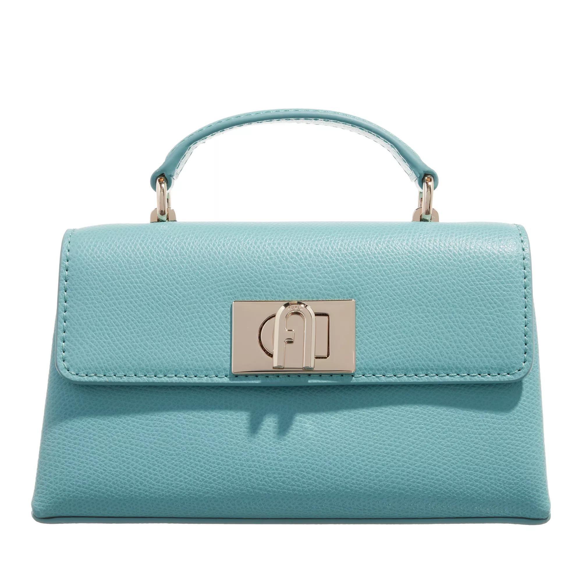 Furla Crossbody Bags - Furla 1927 Mini Crossbody Top Handle - Gr. unisize - in Blau - für Damen