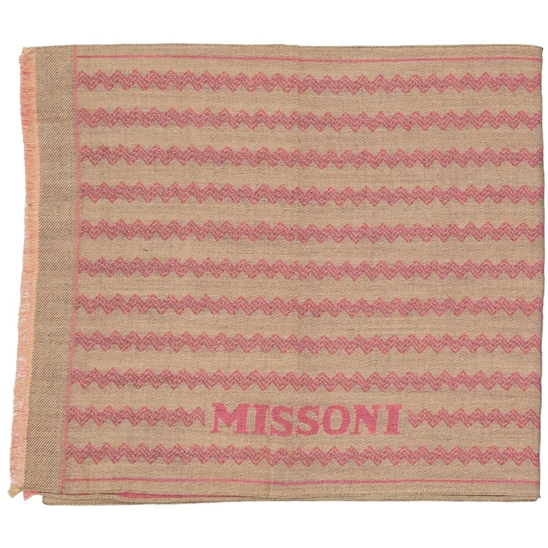 Missoni T-Shirt MISSONI Wool Scarf rose