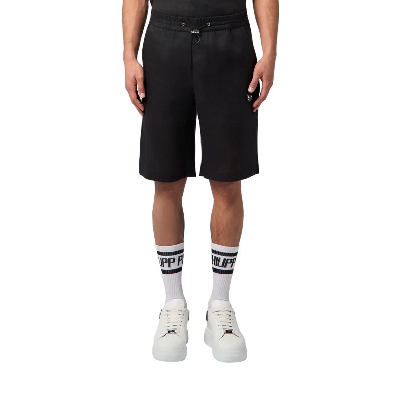 Philipp Plein Shorts Bowling Shorts Basic schwarz(Image 4)