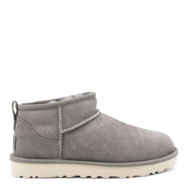 UGG Stiefel Dames Ultra Mini Dried Orega Taupe grau