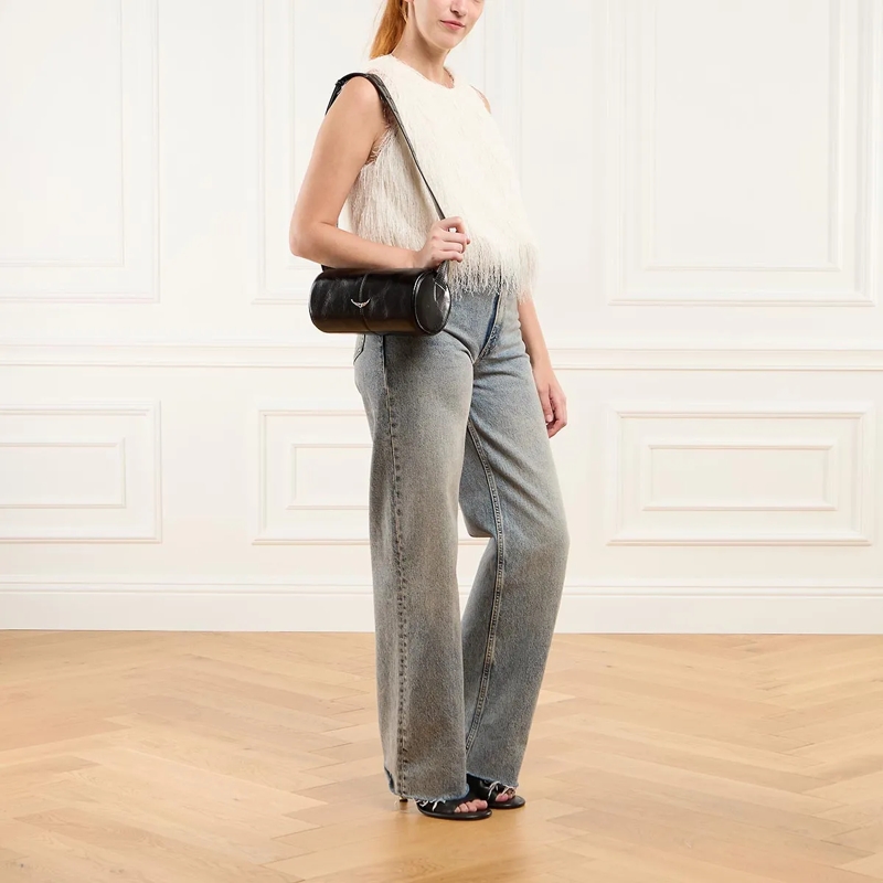 Zadig & Voltaire Sac à bandoulière Le Doudou Vintage Patent Black(Image 3)