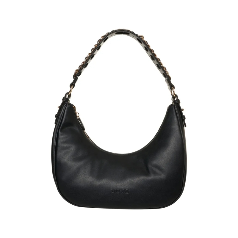 LIU JO Sac à bandoulière Handbag With Chain Detail Black