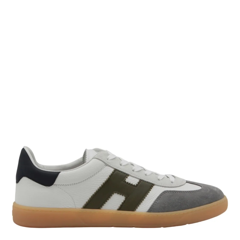 Hogan Lage-top sneaker Low-Top Sneakers With Textured Leather Grey