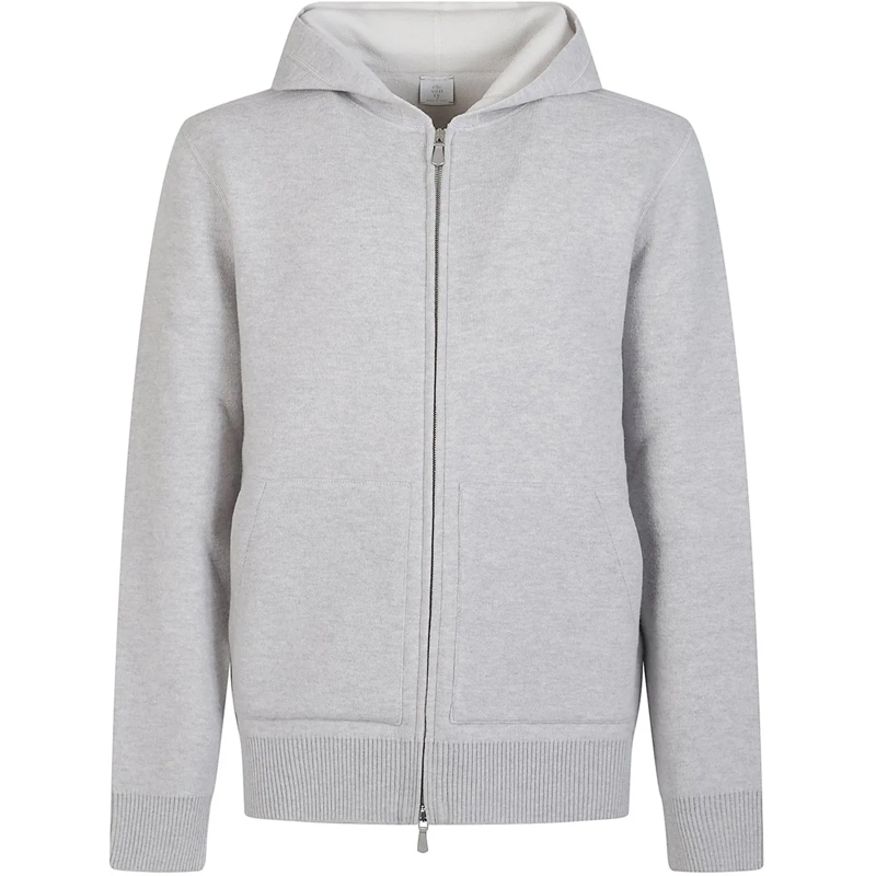 Eleventy  Full Zip Sweater Grey grau