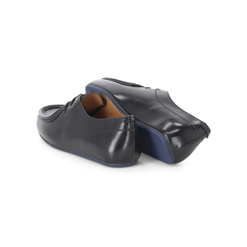 Jil Sander Schnürschuhe Schnürschuhe Hood aus Leder schwarz(Image 3)