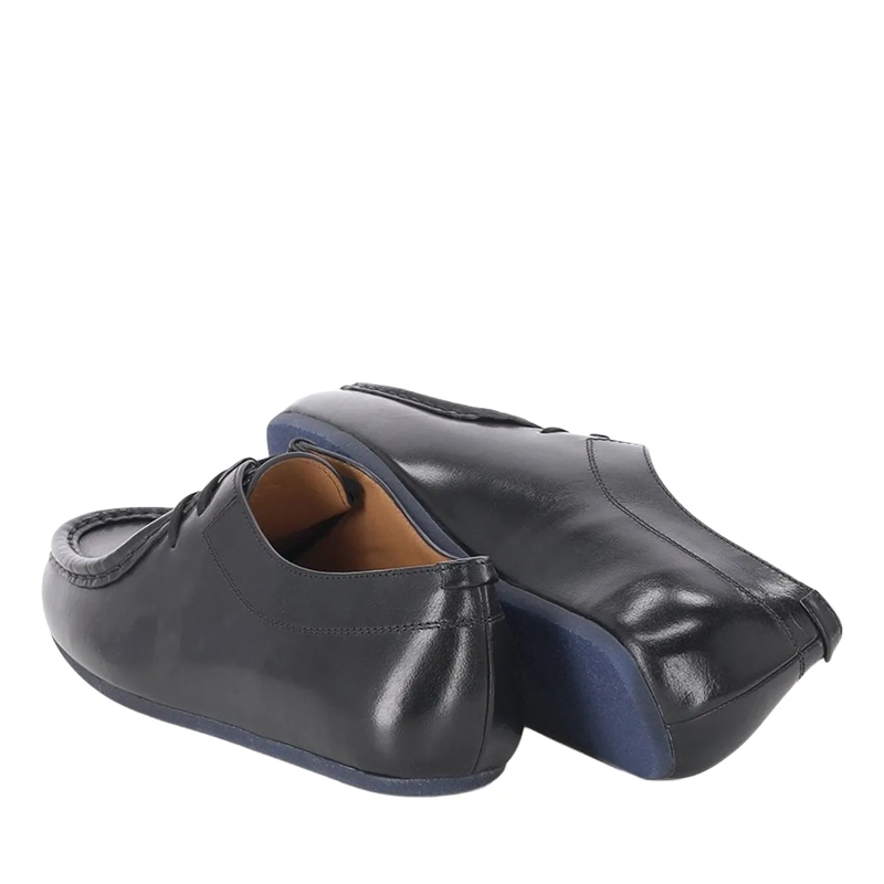 Jil Sander Schnürschuhe Schnürschuhe Hood aus Leder schwarz(Image 3)