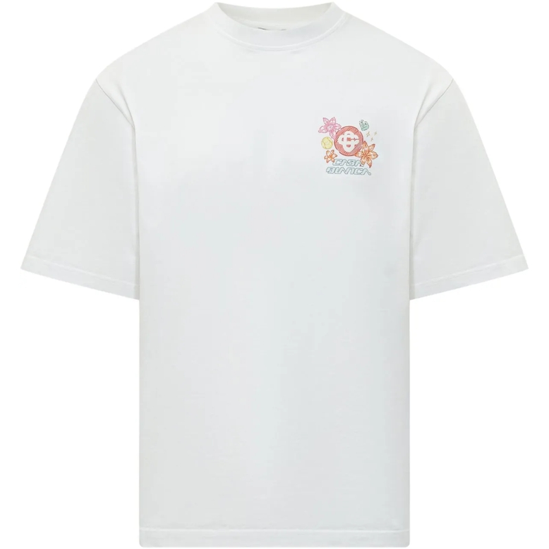 Casablanca T-Shirt T-shirt Oversize weiß