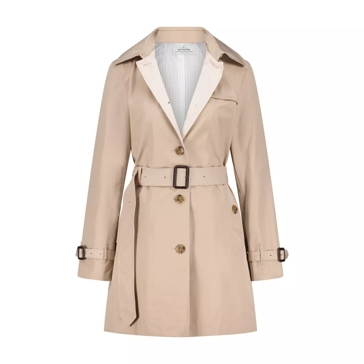 Milestone Kurz geschnittener Trenchcoat Butterfly 4810449630 Braun 