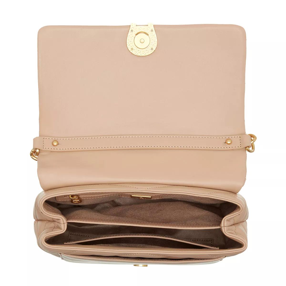 Maggie Pouch with shoulder strap almond beige - Leather Accessories - Women  - AIGNER Club