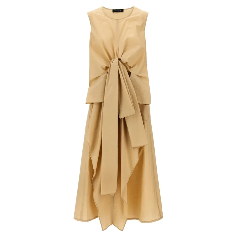 Fabiana Filippi  'Paper Hand' Dress Neutrals