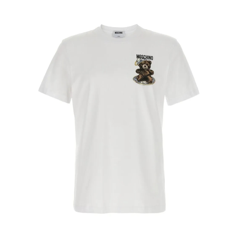 Moschino T-Shirt White Crew Neck T-Shirt White