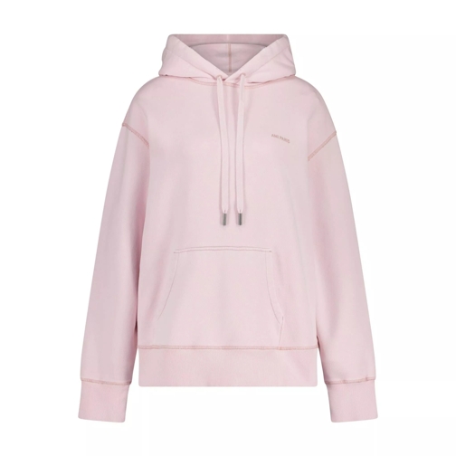 AMI Paris  Hoodie mit Logo Stickerei 47701954855258 Rosa