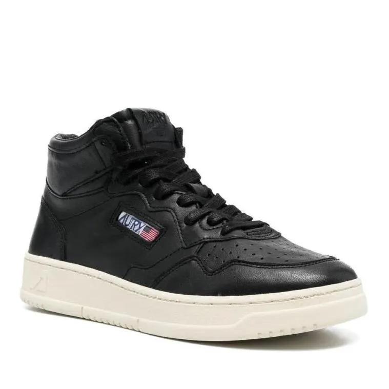 Autry International Low-Top Sneaker - High-Top Lace-Up Sneakers - Gr. 43 (EU) - in Schwarz - für Damen