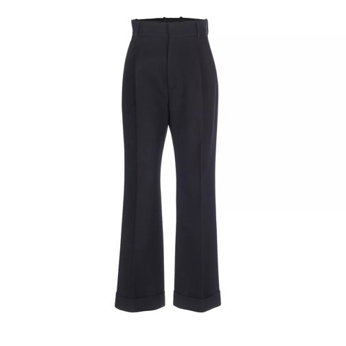 Gucci Tailored Straight with Cuff 1000 black Marlene-Hose
