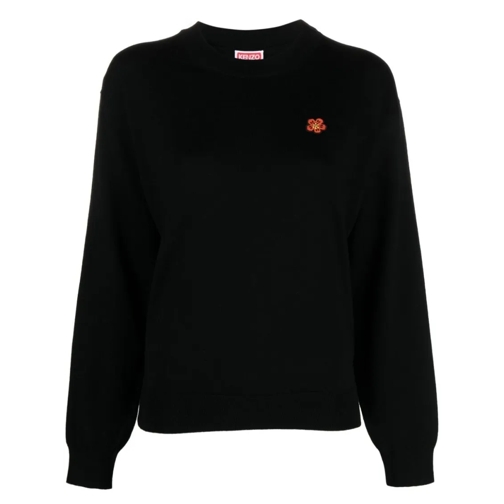 Kenzo Pullover Wool Sweater Black