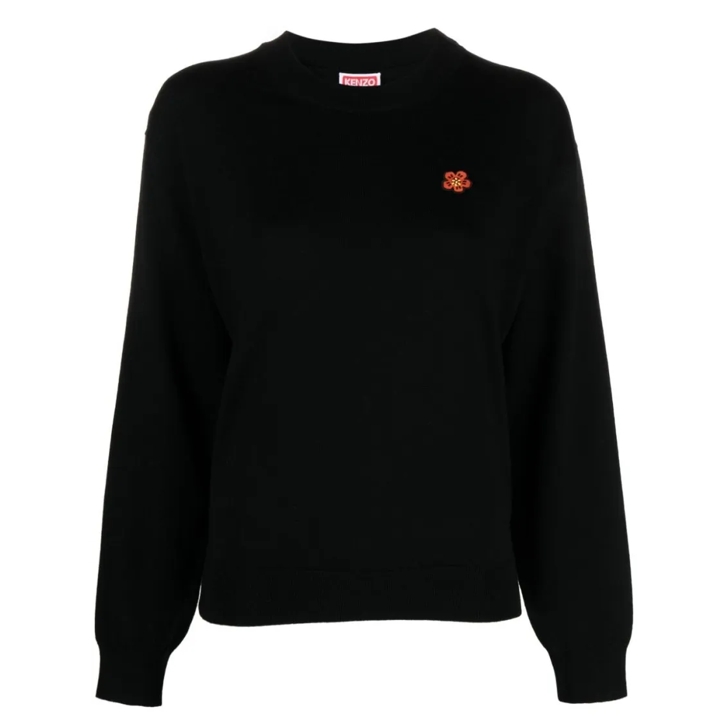 Kenzo Wool Sweater Black Trui