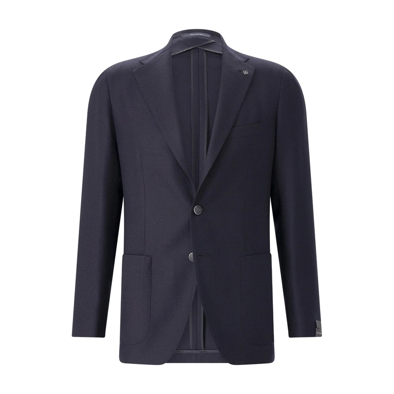 Tagliatore Blazer Sakko aus Schurwolle blau(Image 6)