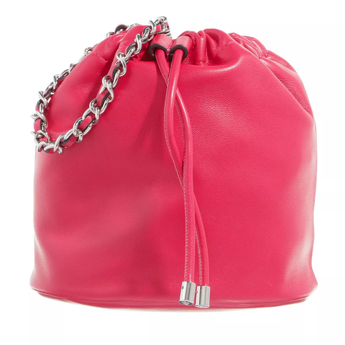 Lauren Ralph Lauren Beuteltasche - Emmy 19 Bucket Bag Medium - Gr. unisize - in Rosa - für Damen