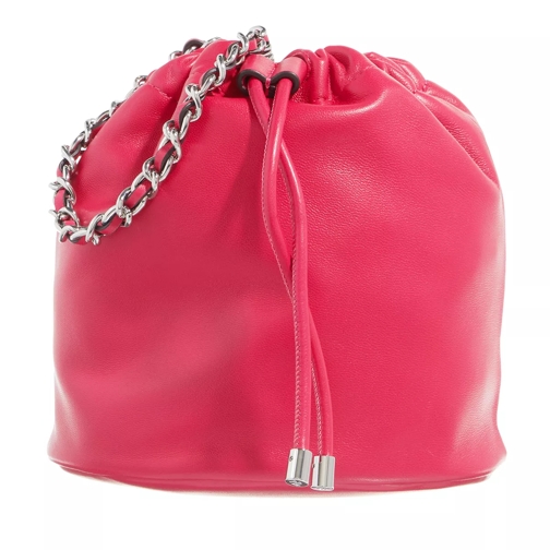 Lauren Ralph Lauren Emmy 19 Bucket Bag Medium Sport Pink Sac reporter