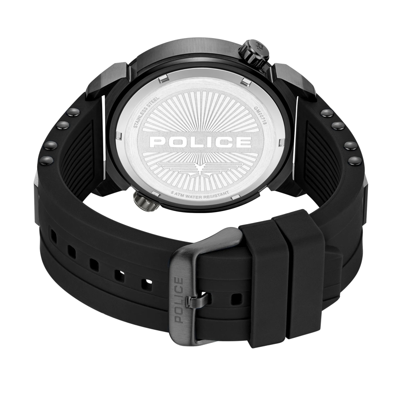 Police Automatikuhr Quarzuhr Boa schwarz(Image 3)