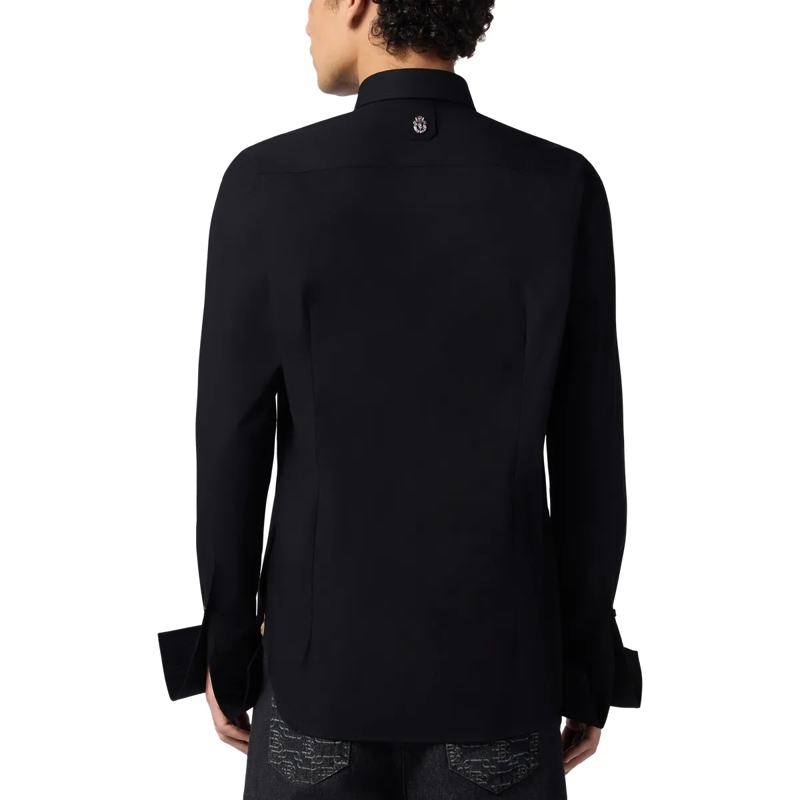 BILLIONAIRE Hemd Gold Cut Tuxedo Shirt schwarz(Image 2)