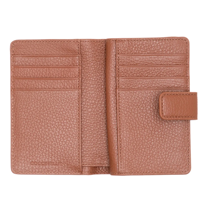 Coccinelle Bi-Fold-Portemonnaie Metallic Soft Cognac(Image 12)