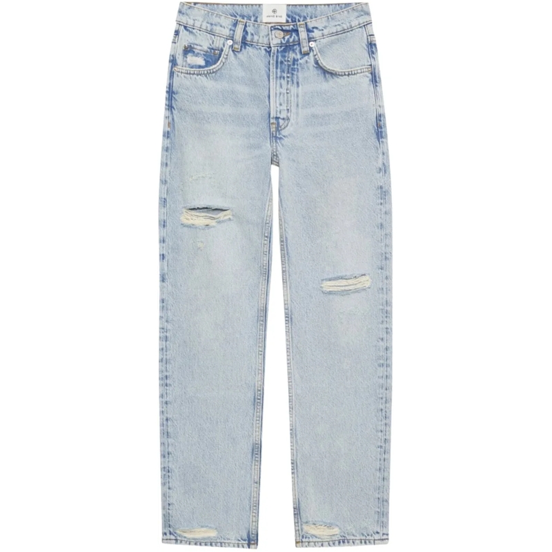 Anine Bing Jeans mit geradem Bein Jeans kate blue blau