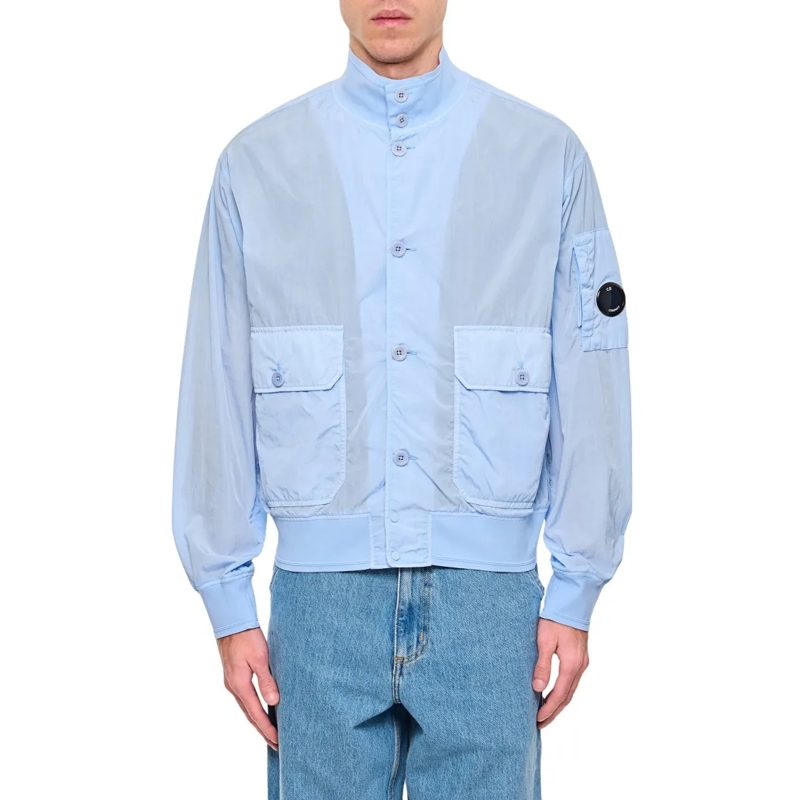 CP Company  Light Blue Chrome-R Jacket Blue