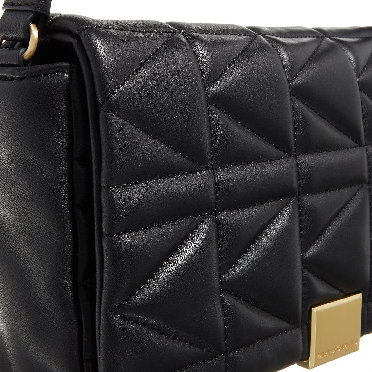 Thumbnail - Karl Lagerfeld Hobo Bags - K/Kuilt Md Shoulderbag - Gr. unisize - in Schwarz - für Damen