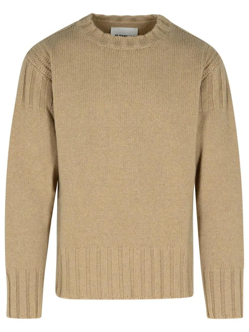 Jil Sander - Beige Cashmere Sweater - Größe 50 - braun