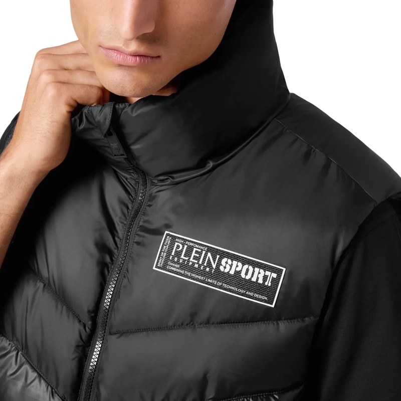 Plein Sport Weste Daunenweste schwarz(Image 4)