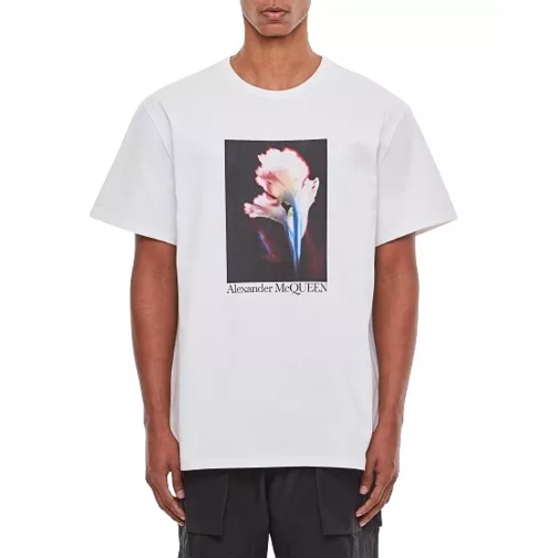 Alexander McQueen Oversize Cotton T-Shirt White 