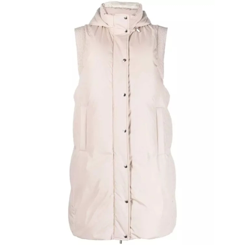 Peserico Hooded Down Gilet Neutrals 