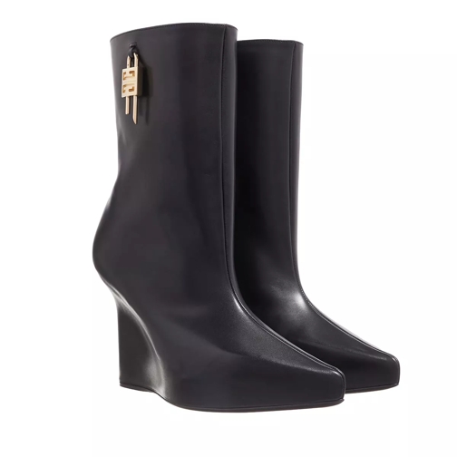 Givenchy G Lock Wedge Low Boot Black Boot