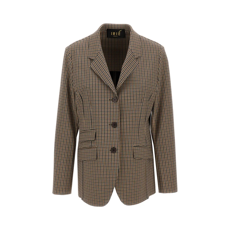 Irie' Blazer Structured Multicolour Coat With Harmonious Palett Multicolor