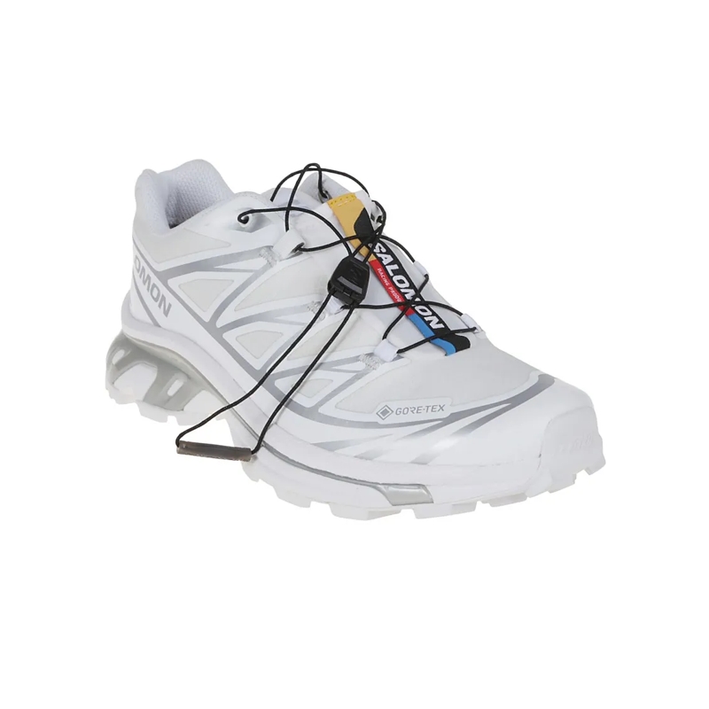 Salomon Lage-top sneaker Low-Profile Textile Sneakers With Quick-Lace Syste White