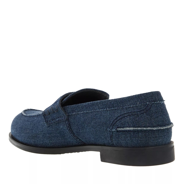 Miu Miu Denim Loafers Blue Loafer