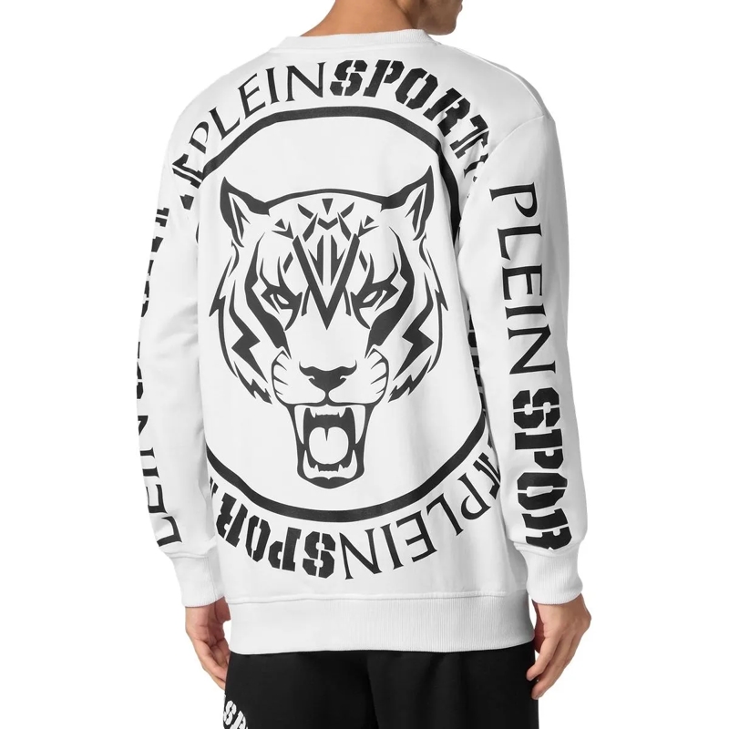 Plein Sport Sweatshirt Sweatshirt Carbon Tiger weiss(Image 2)