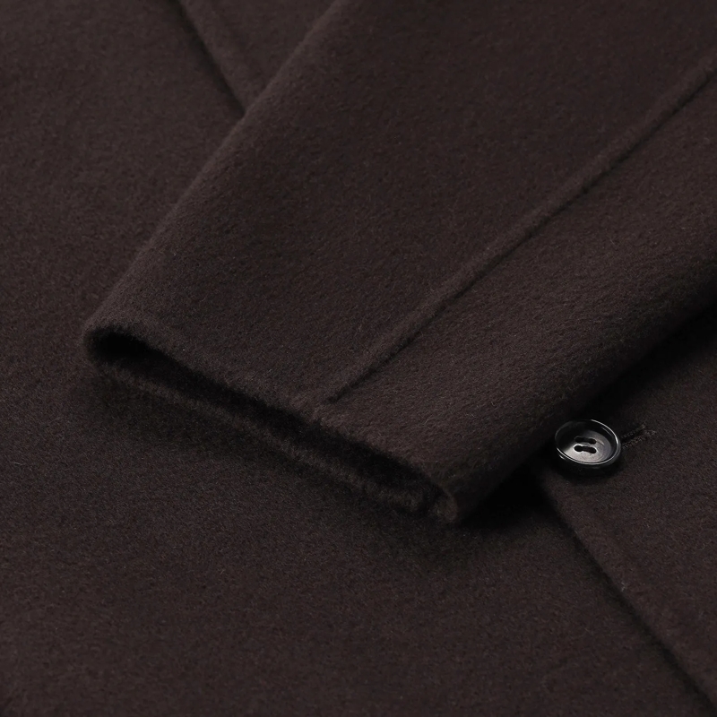 Arma Hemdjacke Overshirt Navid aus Wolle braun(Image 4)