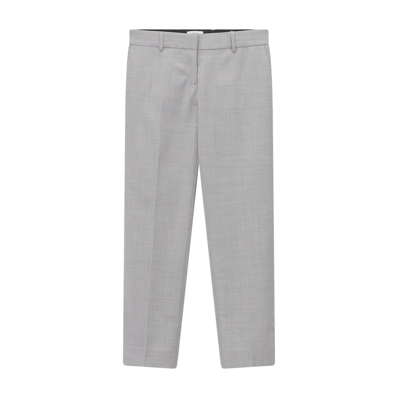 TOTEME Freizeithose Low-Waist Hose grau