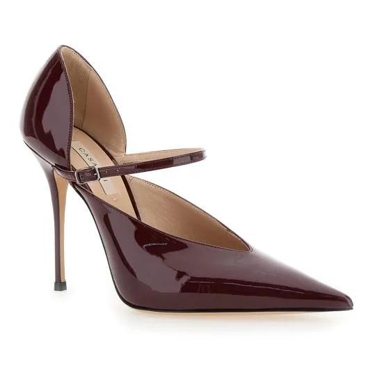 Casadei Pumps & High Heels - Scarlet Jolly%27 Bordeaux Pumps With Stiletto Heel I - Gr. 37,5 (EU) - in Rot - für Damen