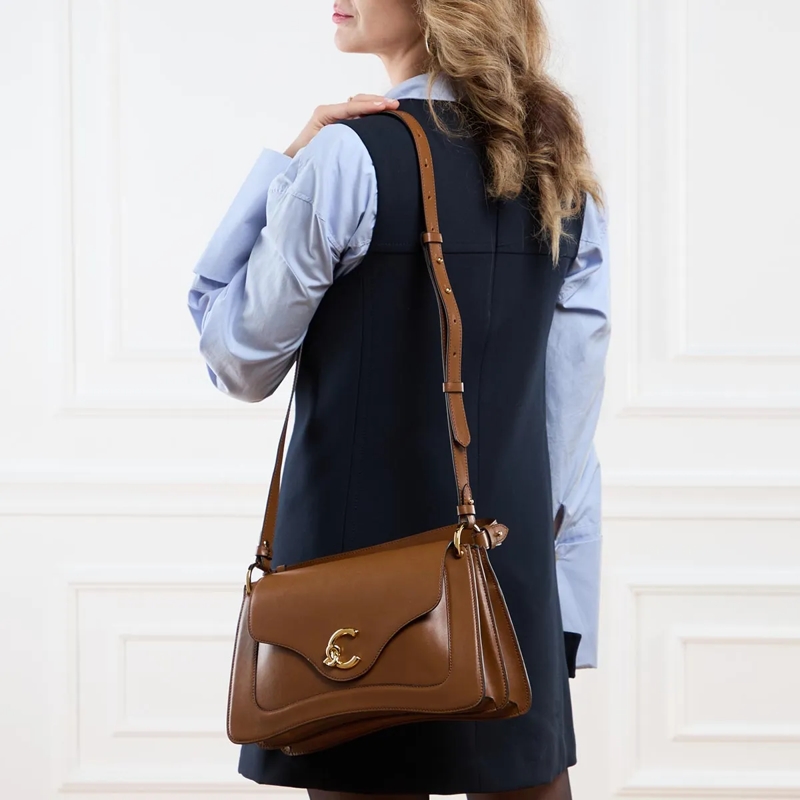 Coccinelle Satchel Coccinelle C-Me Calf Cognac(Image 3)