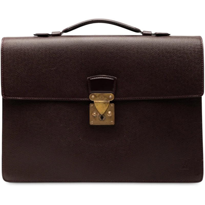Louis Vuitton Tote Taiga Serviette Kourad Briefcase rot