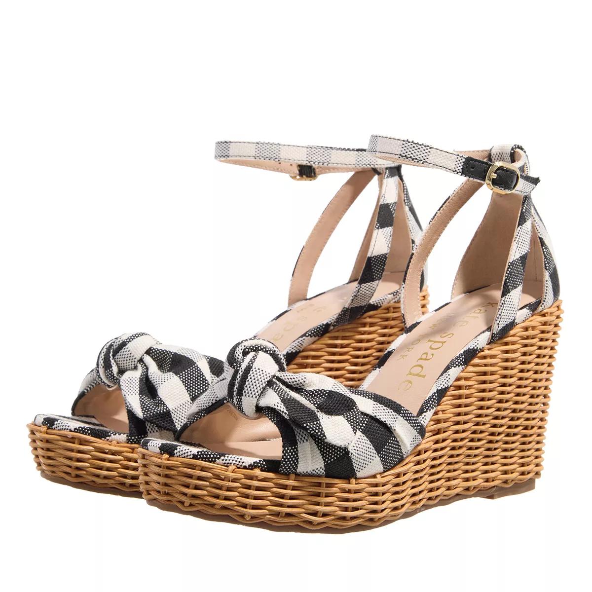 Kate Spade New York Sandalen & Sandaletten - Tianna Wicker - Gr. 38 (EU) - in Schwarz - für Damen