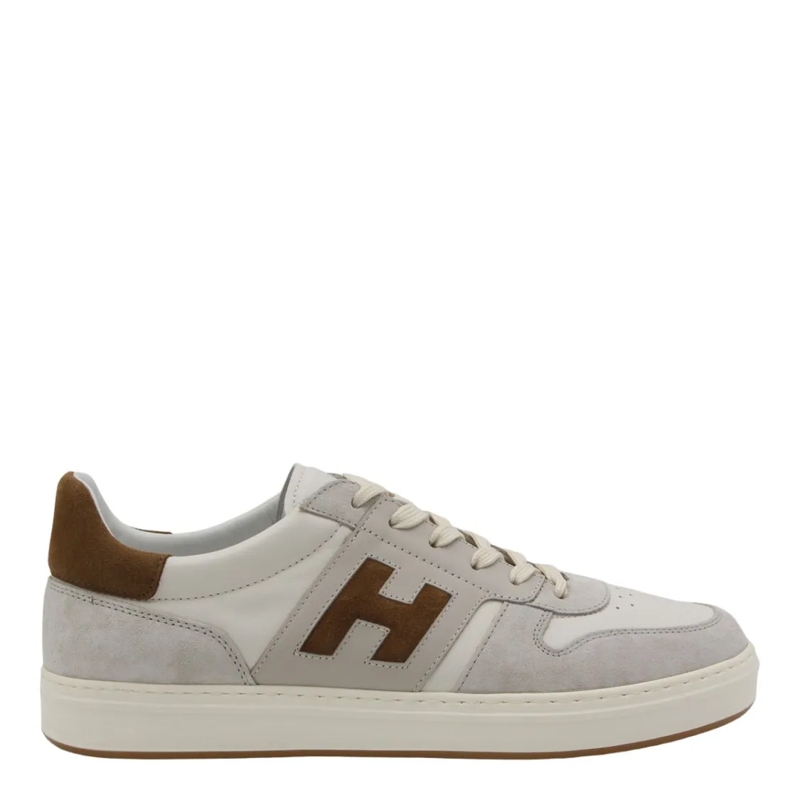 Hogan Lage-top sneaker Low-Top Sneakers With Suede Textures Grey