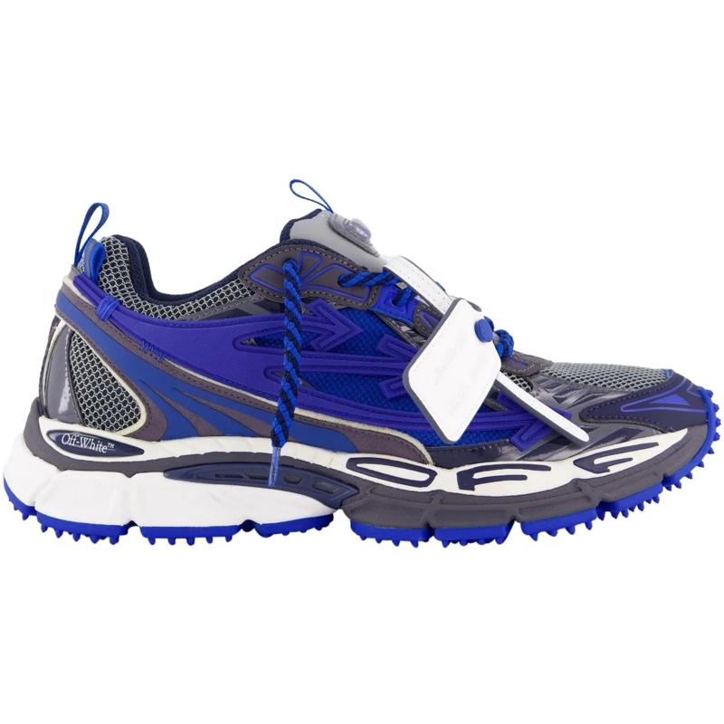 Off-White Low-Top-Sneaker Heren Ow Be Right Back Sneaker blau