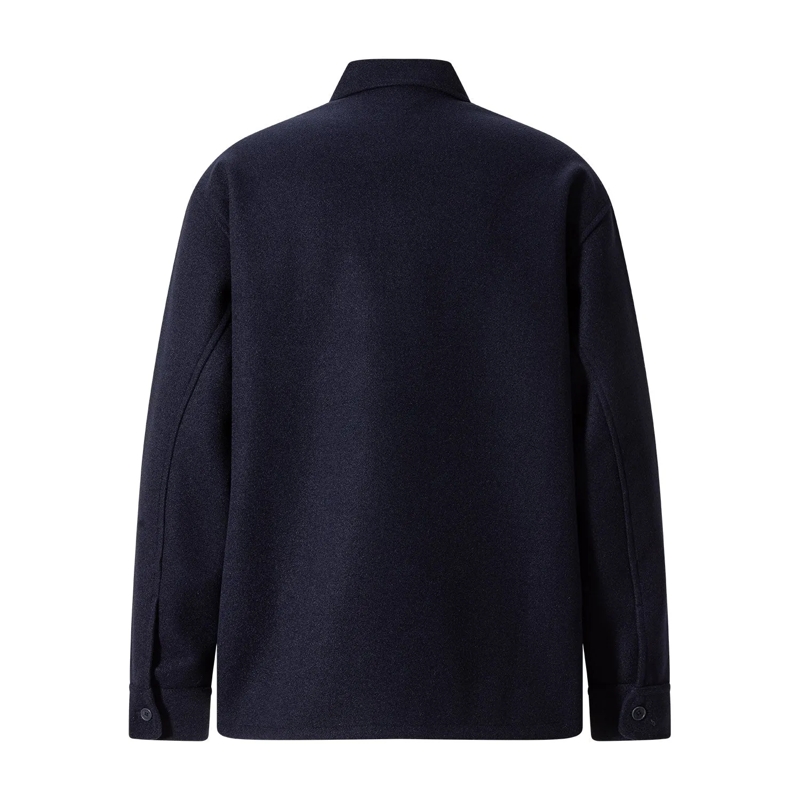 Lacoste veste Overshirt mit Brusttasche dunkelblau(Image 5)