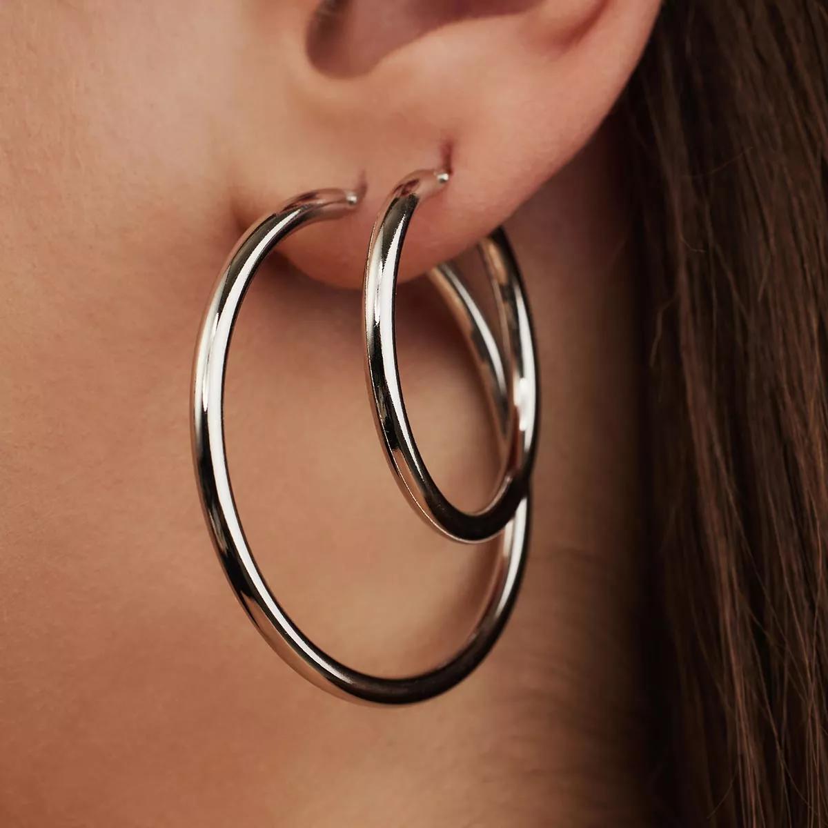 Thumbnail - Parte Di Me Ohrringe - Bibbiena Poppi Casentino 925 sterling silver hoop - Gr. unisize - in Silber - für Damen