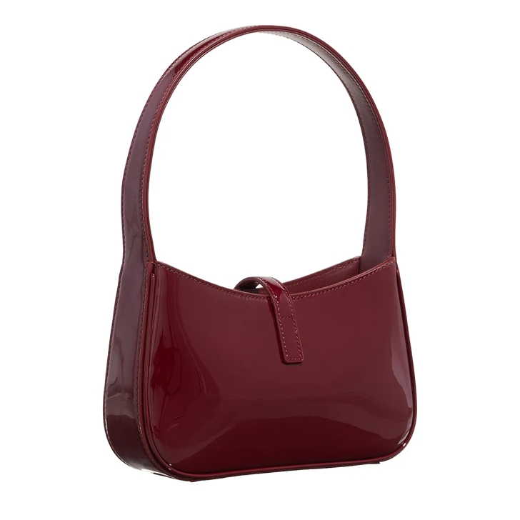 Saint Laurent Mini Le 5 A 7 Bag Red Hobo Bag